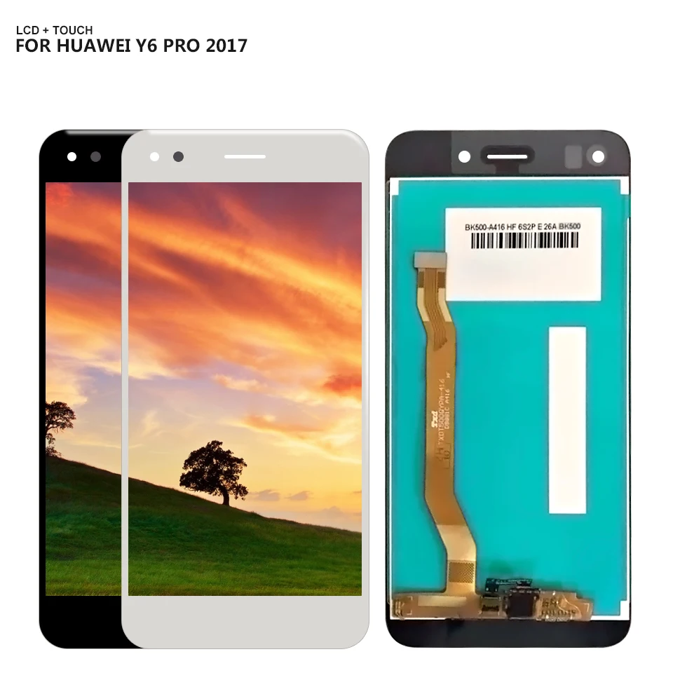 

For Huawei P9 Lite mini Y6 Pro 2017 SLA-L02 SLA-L22 SLA-TL00 LCD Display Touch Screen DigitizerAssembly Replacement +Gift
