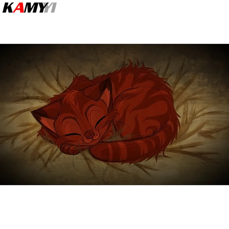 

Full Square Diamond embroidery Full Diamond mosaic DIY 3D Diamond painting Cross stitch fox rhinestones