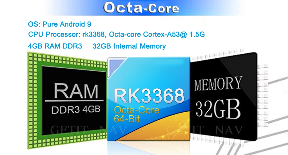 Top Octa-core Android 9 Car DVD Multimedia Radio GPS Navigation for Kia Ceed 2009 2010 2011 2012 3