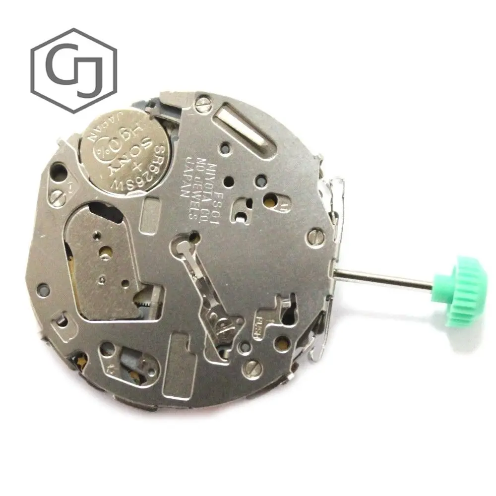 

Miyota FS01 3 Eyes Japan Made Quartz Movement