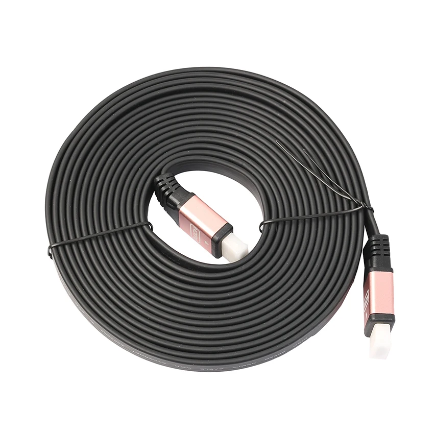 1m/1.8m/3M/5M/10MHDMI-compatible Cable V2.0 with 4K 30AWG HD 18Gbps 3D Audio Return Ethernet HDTVFlat Hom Xbox 10pcs | Электроника