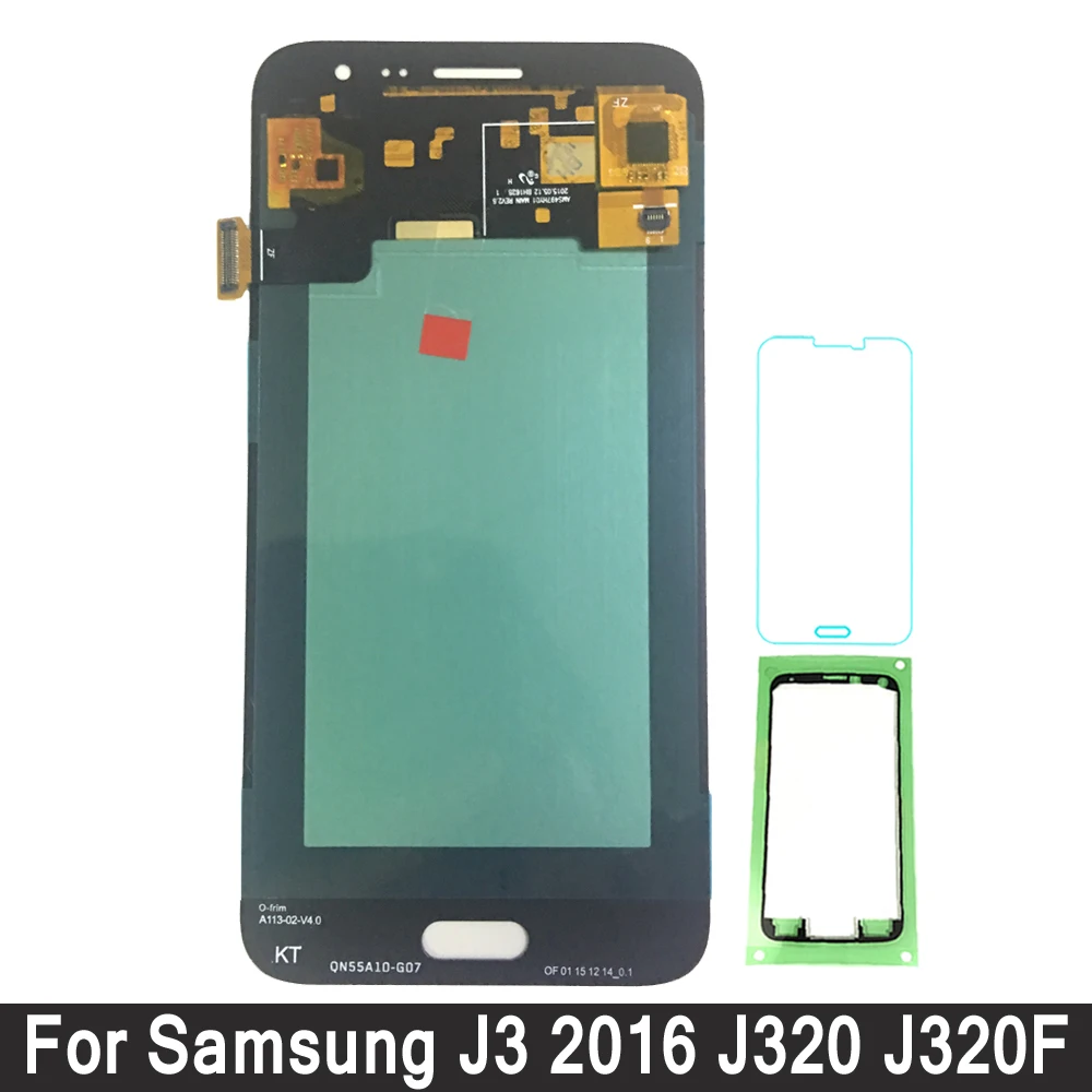 

LCD Display For Samsung Galaxy J3 2016 J320 J320F J320M J320FN Touch Screen Digitizer Assembly Replacement For Samsung J3 LCD