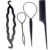 Новый подарок Для женщин DIY волос Twist булочка making гребень хвост Бун чайник Стайлинг клип кос Интимные аксессуары Инструменты Наборы для ухода за кожей - изображение
