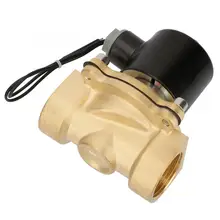 Трубчатый клапан электрический клапан жидкости контроллер DC 24V NC Электрический электромагнитный клапан DN25 IP65 2-way Латунь Электромагнитный клапан