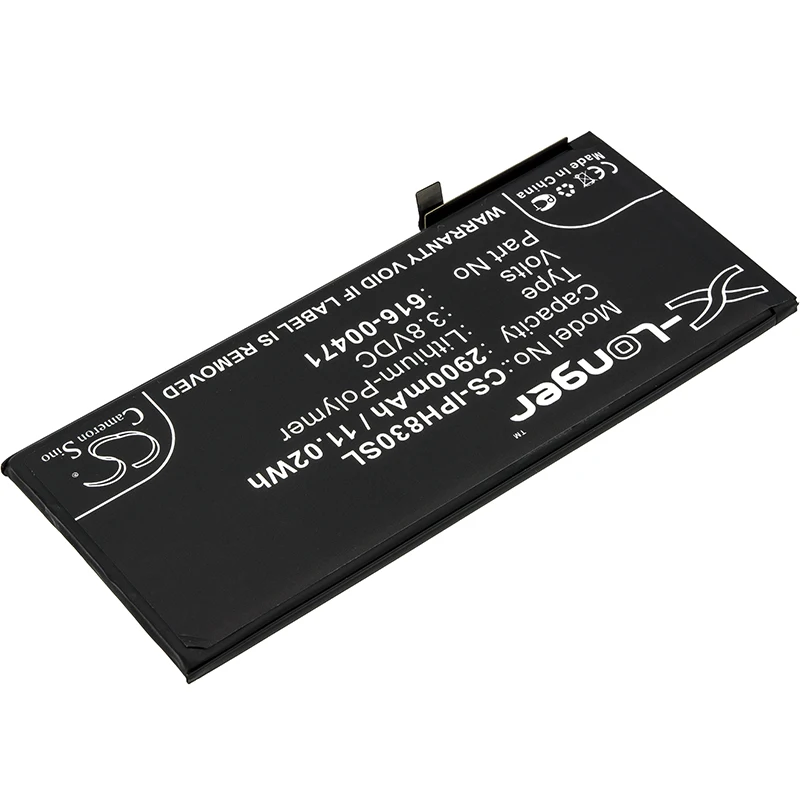  UPGRADE Cameron Sino Battery For Apple 616-00471 Mobile SmartPhone Battery Li-Polymer 2900mAh / 11.