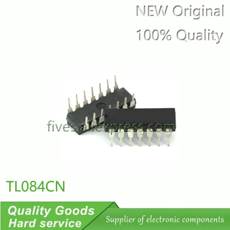 10 unids/lote TL084CN TL084 DIP-14 nuevo IC оригинал |
