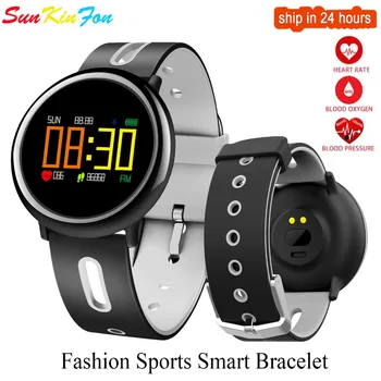

For One Plus Cubot X15 X12 X17 X9 X6 Sport Smart Bracelet Band Heart Rate Blood Pressure Oxygen Fitness Tracker Smart Wristband