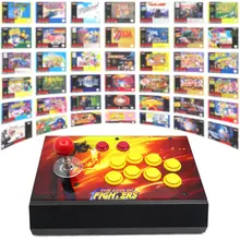 RAC-S300 игровая консоль в стиле ретро для аркадных игр 64 г/128 г, джойстик, Бойцовая палка, металлический чехол, акриловая панель, A1