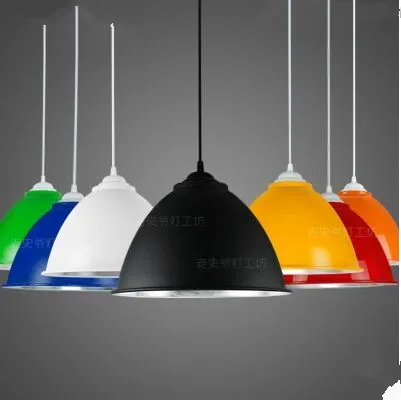 

America brief romantic colored lamp cord modern Pendant Light Lamparas colgnates hanglamps suspension luminaire bar Bedroom lamp