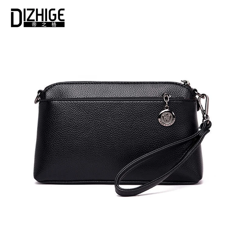 

DIZHIGE Brand Fashion PU Leather Women Bags High Quality Crossbody Bags For Women Luxury Solid Messenger Bag Female Shoulder Bag