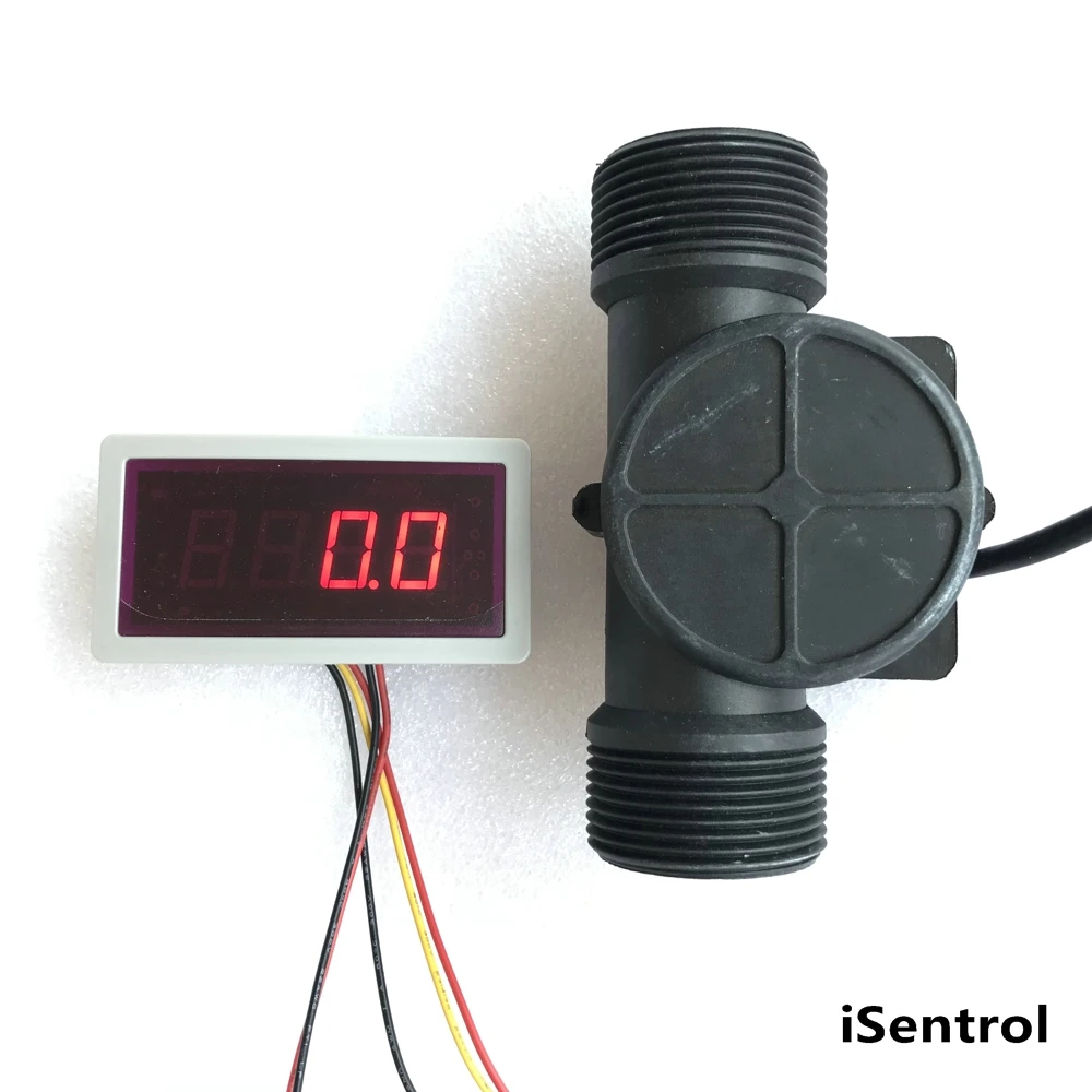 US208MA +USN HS141TA 2 120L/min flow sensor Flow Meter and Alarmer Flow