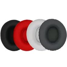 Replacement Foam Ear Pads Cushions Cover for Monster for Beats By Dr.Dre SOLO 1.0/SOLO HD protein leather Headphones кабель monster cable monster beats solo hd studio mixr