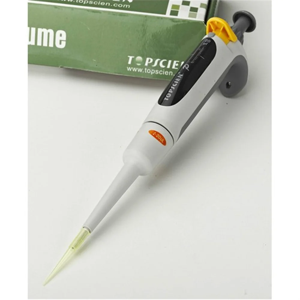 

10-100ul Transfer Pipette Single Channel Adjustable Micro Pipette Lab Pipettor High temperature and pressure disinfection
