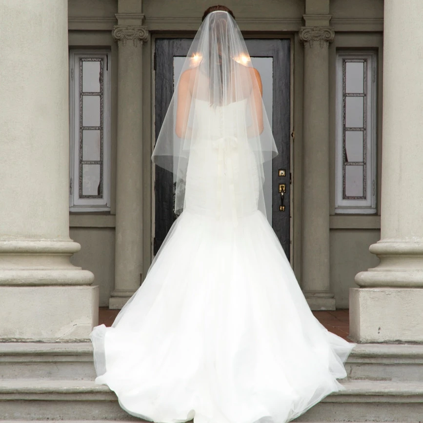 Oval shaped veil Clearance
