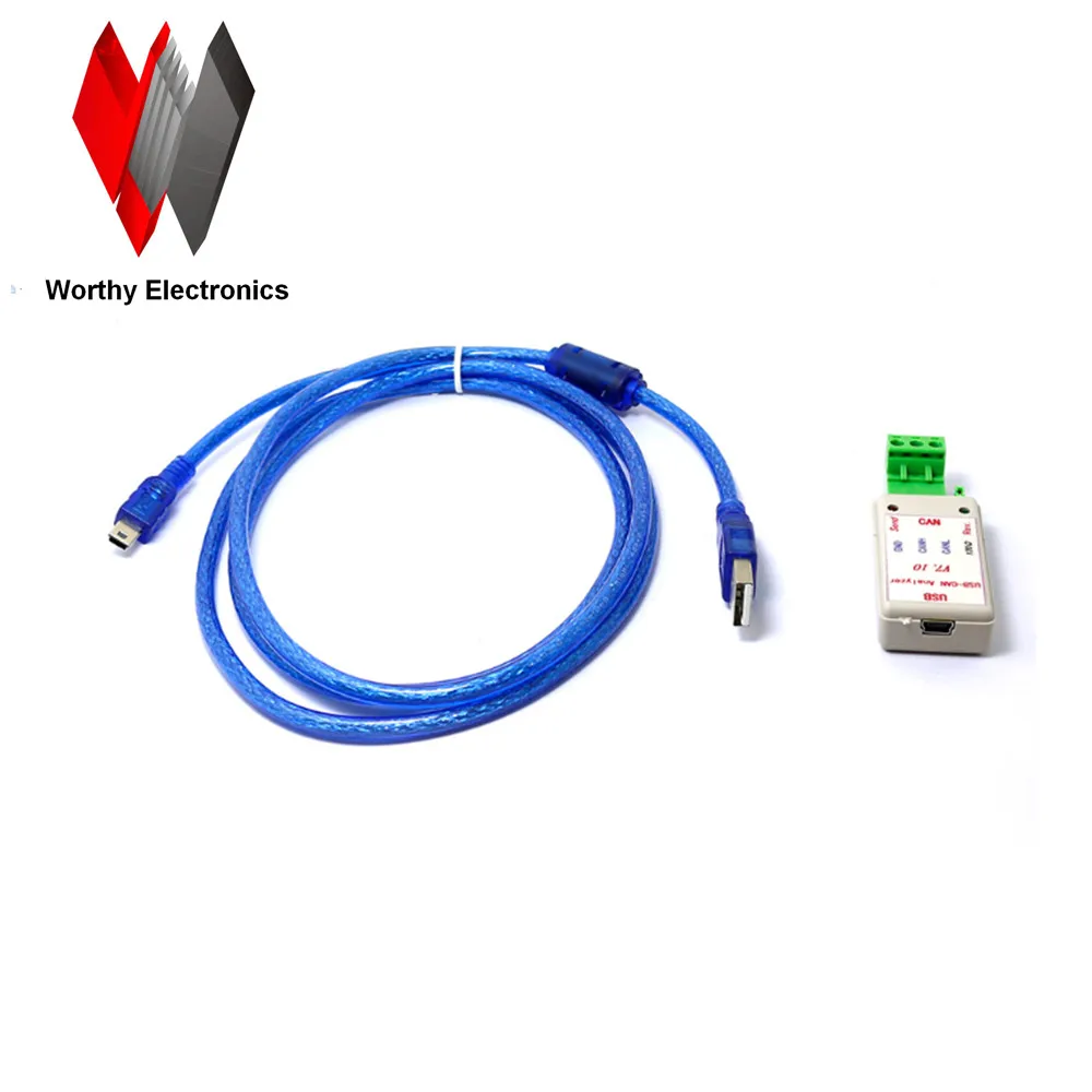 Бесплатная доставка 1 шт./лот USB CAN to Bus конвертер адаптер + кабель|usb adapter usb|usb cable