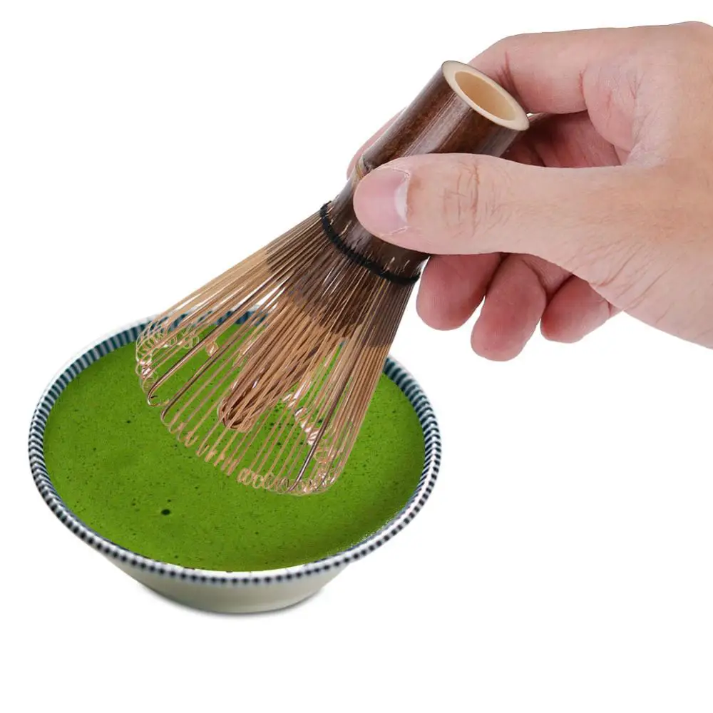 80 Prongs Natural Bamboo Japanese Chasen Matcha Whisk Green Tea Powder