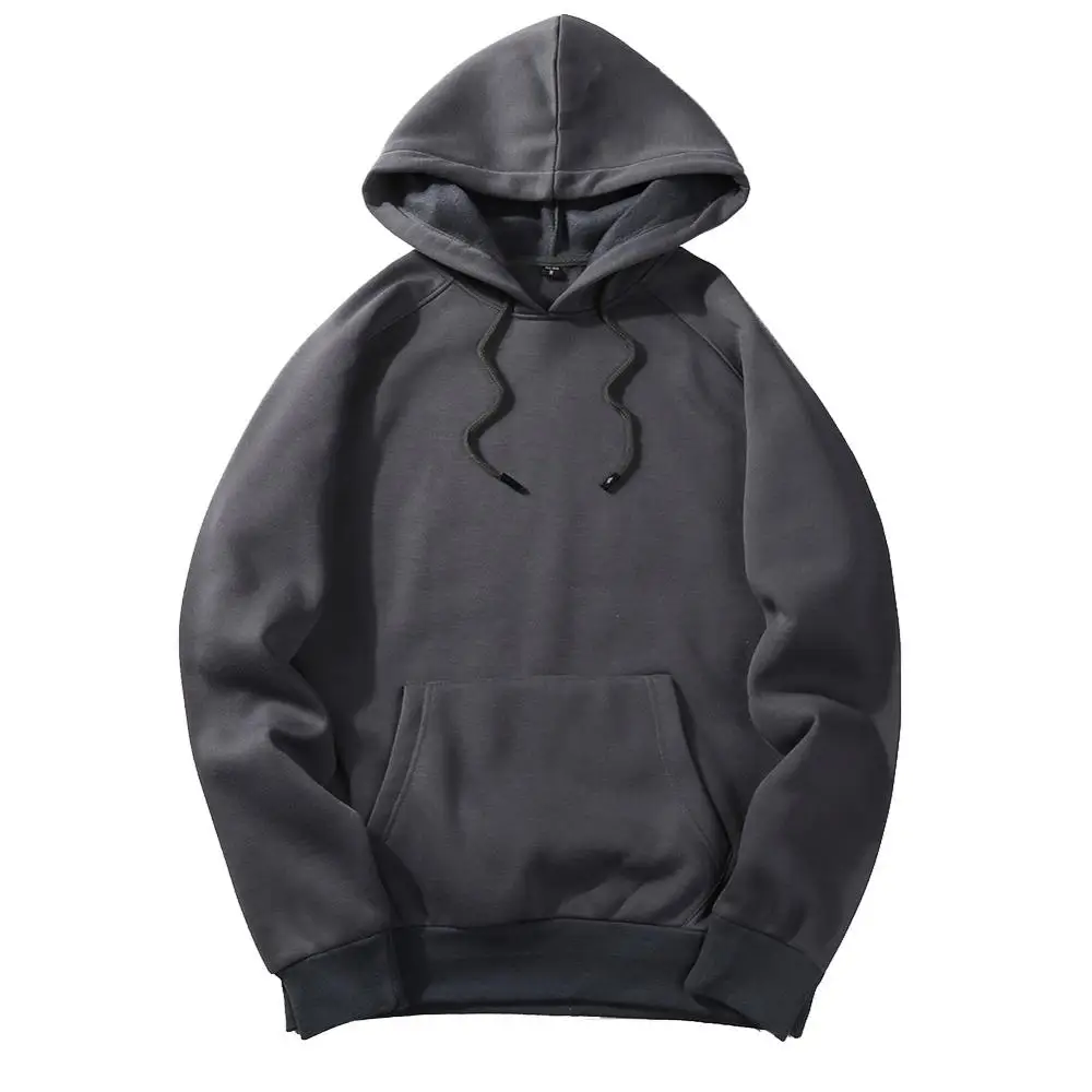 Dark Grey BOLUBAO, Новинка осени, модные толстовки, мужские, большие размеры, теплые, мужские, с длинным рукавом, толстовки, свитера, европейский размер - Цвет: Dark Grey