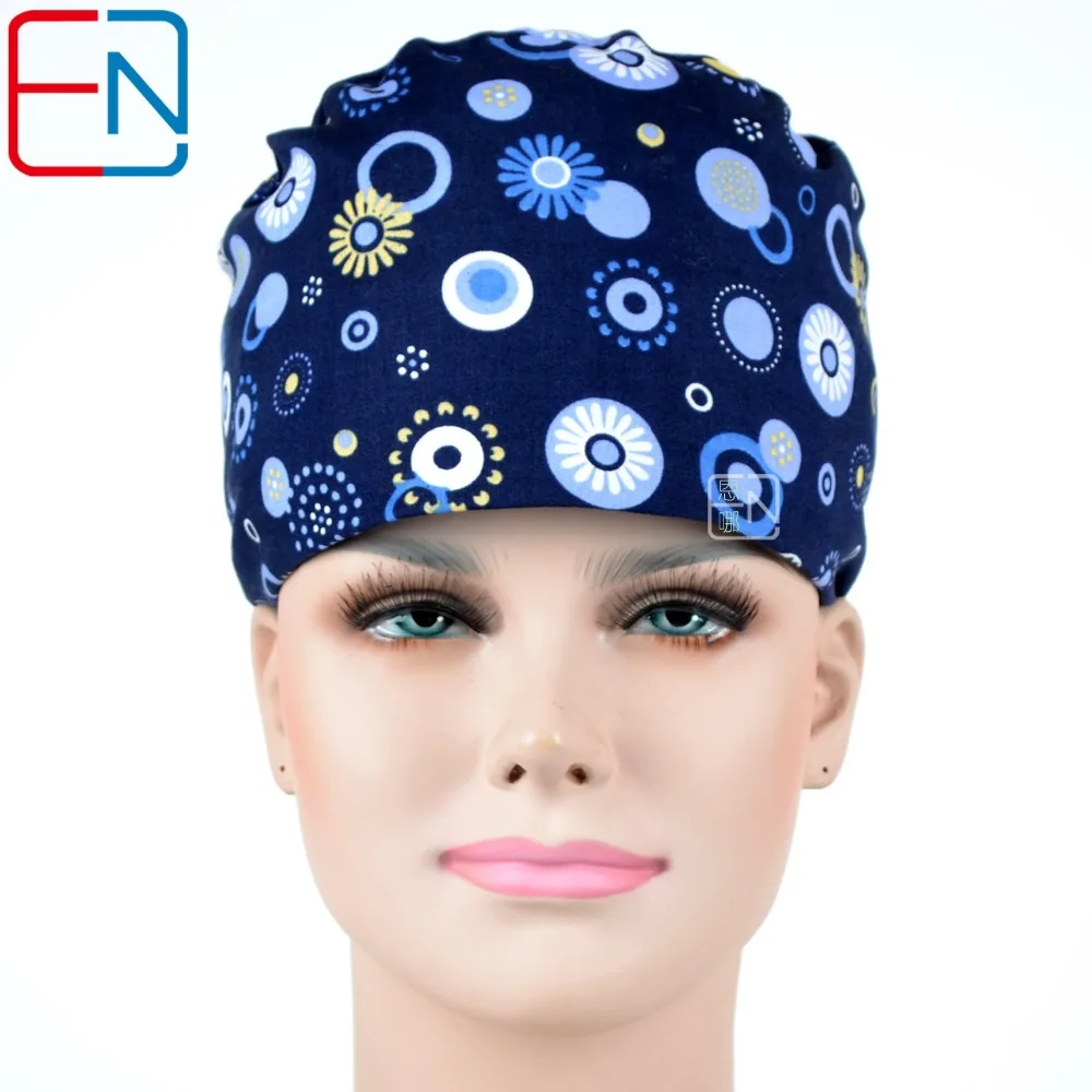 Hennar brand Unisex Medical surgical dentist caps/hats scrub caps