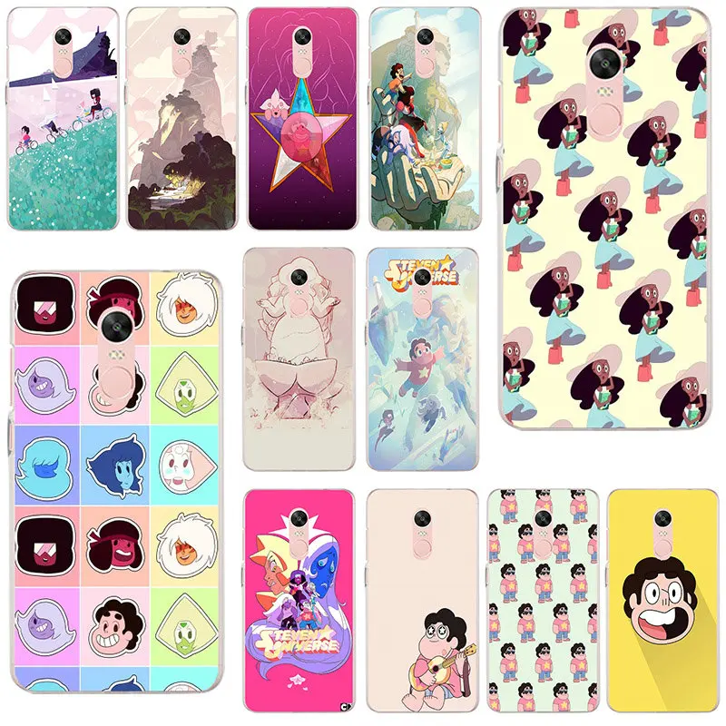 

Slim Soft TPU Phone Cases for Xiaomi Redmi Mi Note 4X 2 3 3S 4A 5 6 5S 5X 5A 6X Pro Plus Coque Shell Cartoon Steven Universe