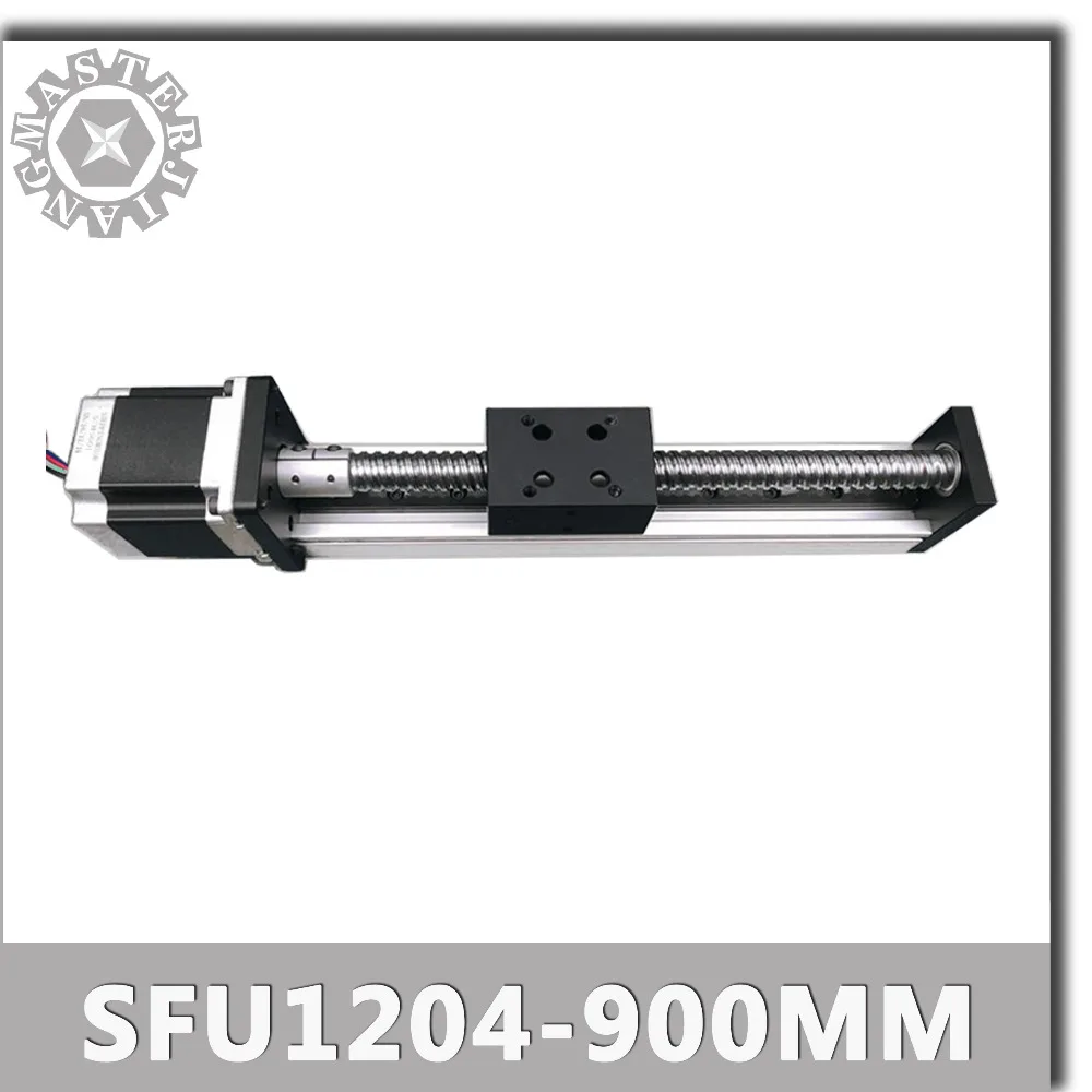

Stage D Ball Screw SFU1204 High Precision effective stroke 900mm Linear Guide Rail Linear Actuator System Module SGX sfu1204