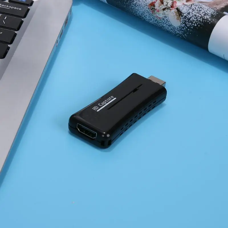 Высокое качество Мини Портативный HD USB 2,0 порт HDMI монитор Карта видеозахвата для компьютера