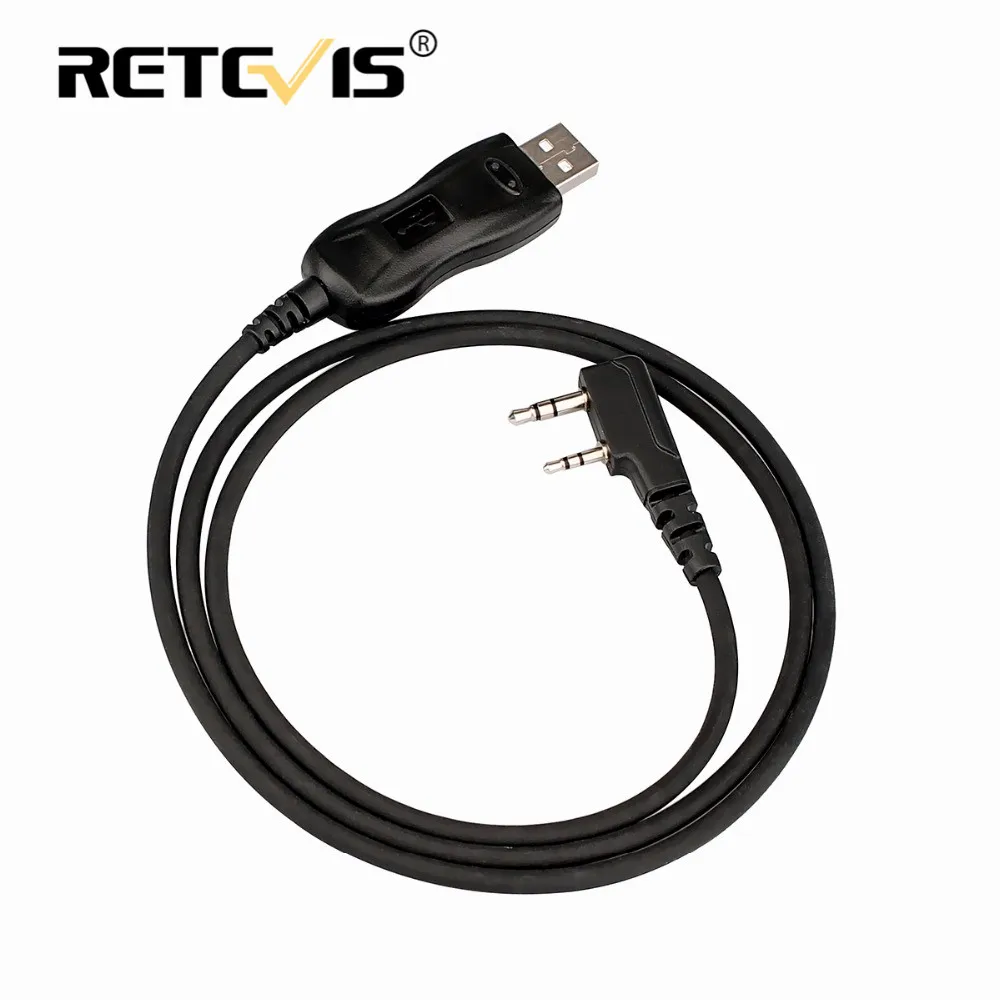 Retevis FTDI чип USB Кабель для программирования для Kenwood Baofeng UV-5R H777 RT21 RT22 RT80 для TYT Walkie Talkie поддержка Win 7/8/10