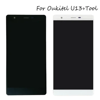 

5pcs/lot For Oukitel U13 LCD Display+Touch Screen 100% Tested LCD+Digitizer Glass Panel Replacement+Free Tool