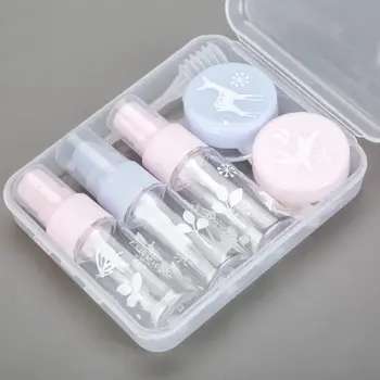 

7pcs/set 20ml Travel Transparent Plastic Perfume Atomizer Cosmetics Cream Bottle Empty Spray Refillable Bottles