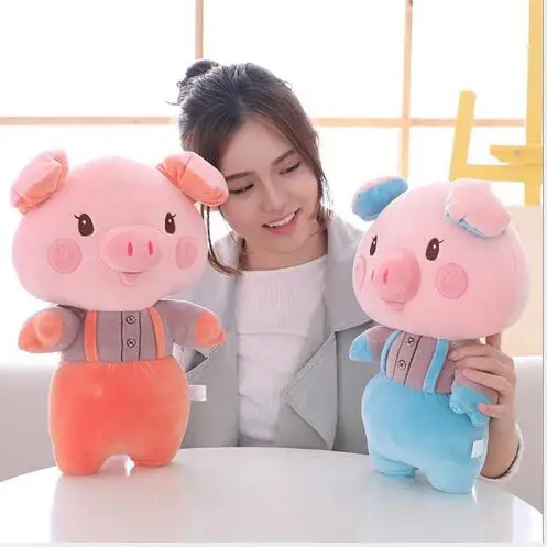 

WYZHY Down cotton pig plush toy doll home decoration bedside pillow to send friends and children gifts 70CM,