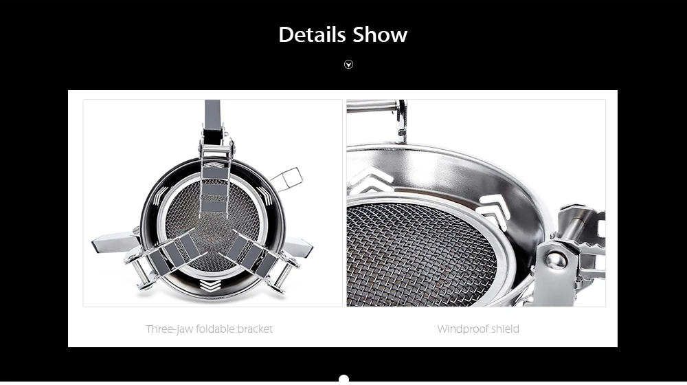 Bulin BL100 - B16 - A Outdoor Camping Picnic Foldable Split Gas Stove Portable BBQ Gear