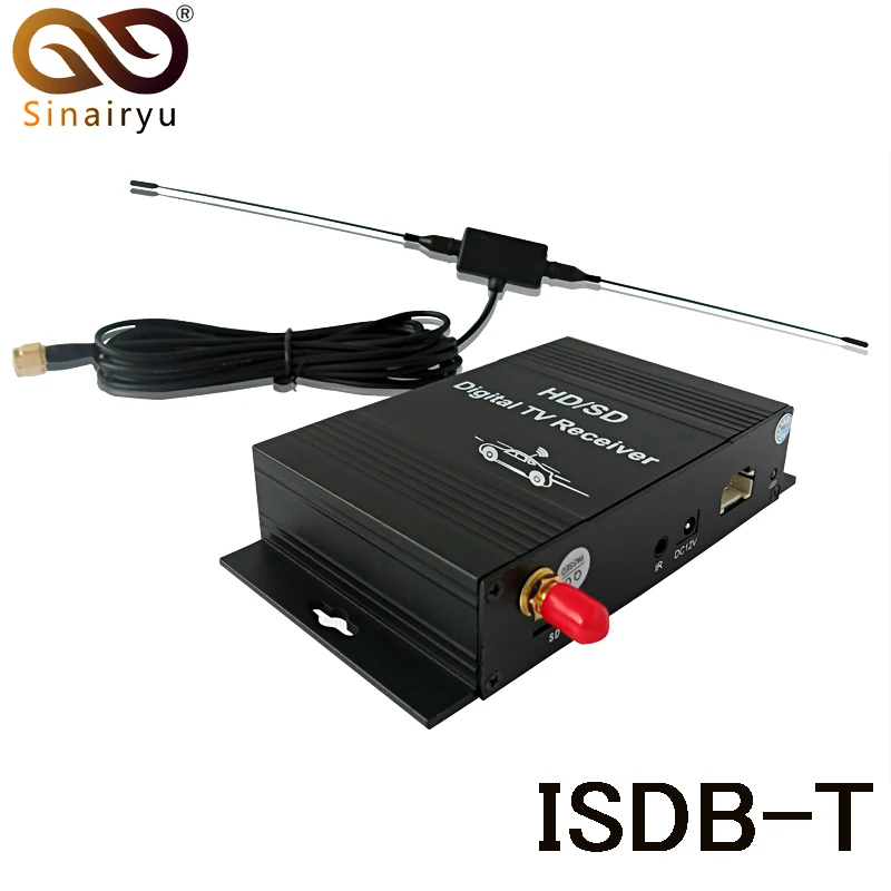 

Sinairyu South America H.264 ISDBT ISDB-T TV Tuner Mobile Car Digital TV Receiver Box For Android 5.1/6.0/7.1/8.0 Car DVD Player