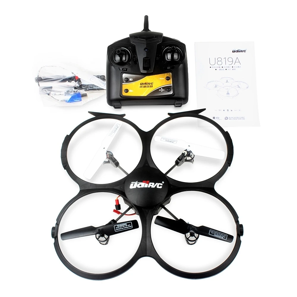 

Updated Version UDI U819A RC Drone Remote Control Quadcopter 6-Axis Gyro Wifi HD Camera VS X5SW RC Headless Mode Aircraft Toy