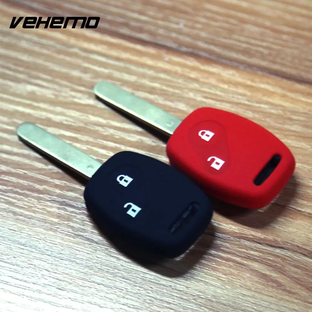 Vehemo складной силиконовый мягкий автомобильный чехол для пульта дистанционного управления держатель замена силиконовый чехол для ключей автомобиль ключ оболочки для Honda FIT