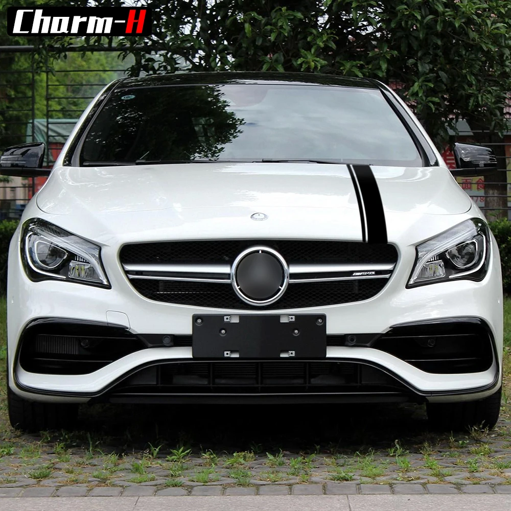 Наклейки для верхней крыши боковые полосы наклейки Mercedes Benz W117 C117 X117 CLA45 AMG
