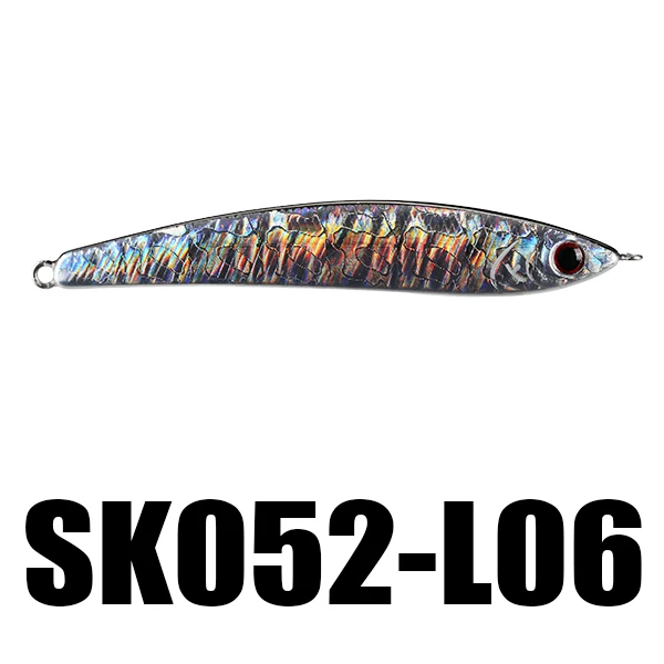 SeaKnight Тонущий Карандаш SK052 13,5 г 80 мм набор рыболовной приманки 8 шт. жесткая Приманка VMC крючок для глубокого дайвинга искусственная приманка рыболовные снасти - Цвет: L06 1PC