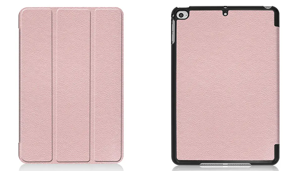 Tablets Case For New iPad Mini 5 2019 Mini 4 General Version PU Cover Smart Sleep Wake Up Fold Stand For iPad Mini Case Mini 45-106