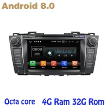 Android 8.0 Octa core PX5 car dvd gps for mazda 5 with canbus 4G RAM 32G ROM wifi 4g usb auto Multimedia