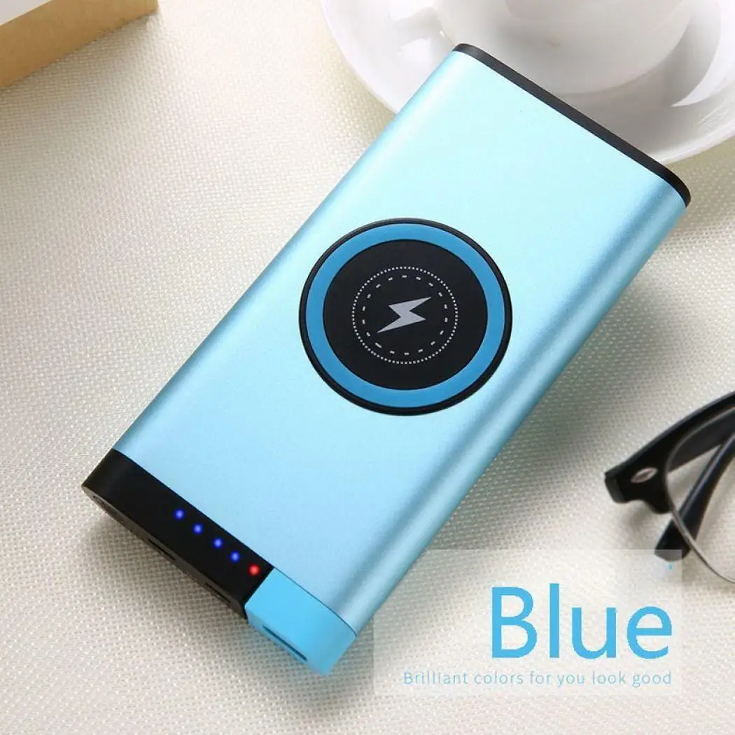6 цветов модный горячий 12000 mAh портативный беспроводной внешний аккумулятор