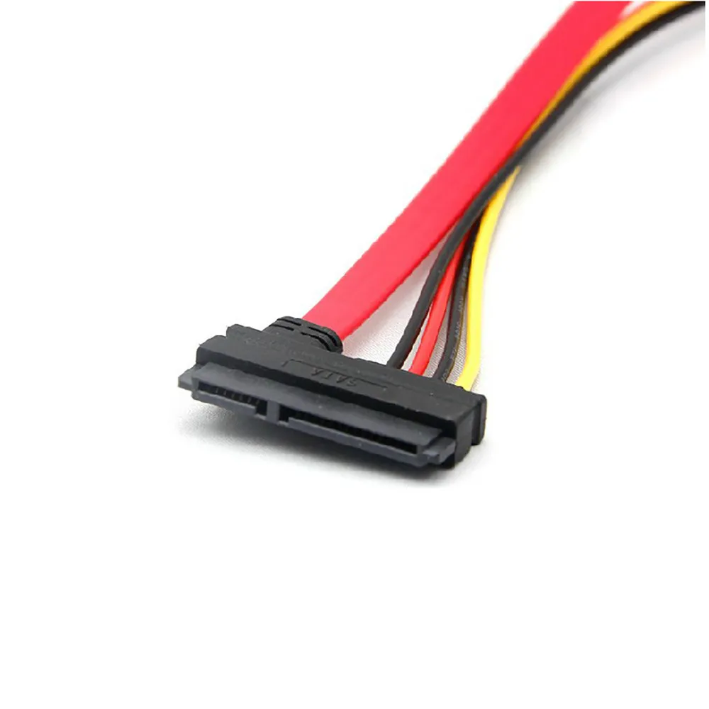 

7+15 22Pin Serial ATA SATA to IDE 4P Hard Drive Power Adapter 0.4m Cable NEW 7-pin SATA data female IDE 4-pin power supply
