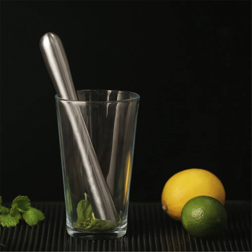 22.5cm Bar Cocktail Muddler Mojito Hedgehog Head Stainless Steel Bar Mixer Cocktail DIY Drink Kitchen Tools Accessories bar tools