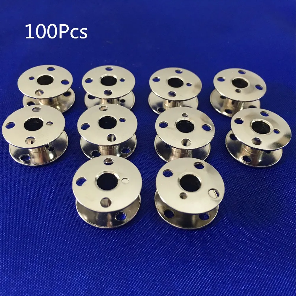 100Pcs/Bobbin 172222 for Singer Class Metal Bobbin Sewing machine