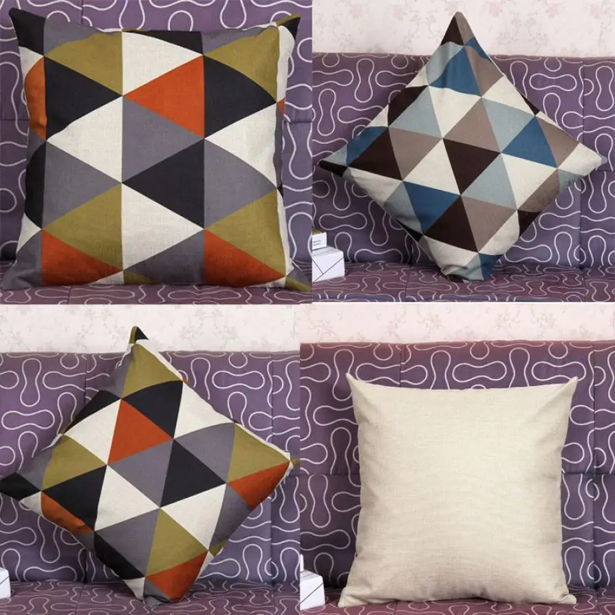 New geometric cushion covers decorative pillows cushions home decor