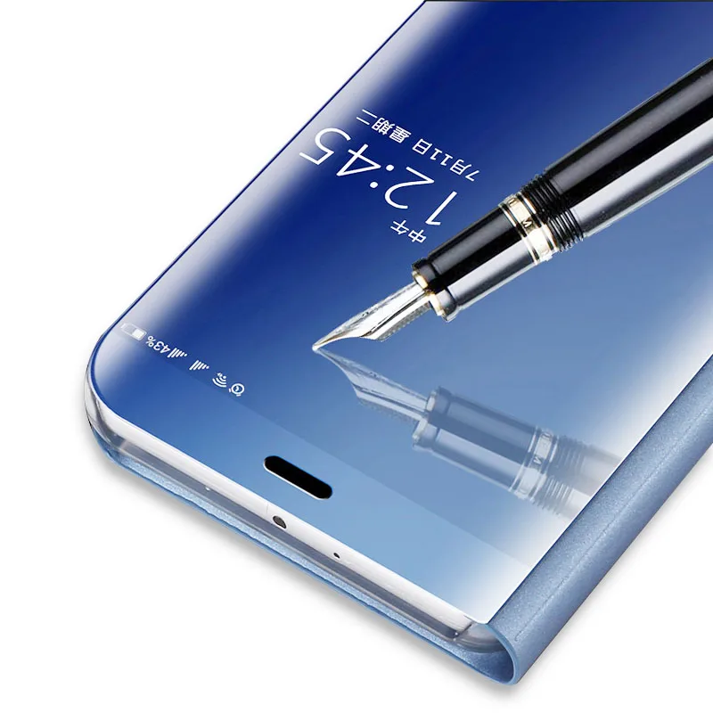 Кожаный чехол с откидной крышкой SemgCeKen для huawei honor 10 lite V10 note 20 view V20 прозрачный