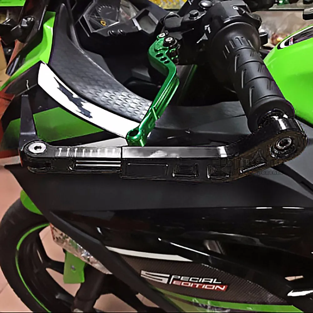 BJMOTO 7/" 22 мм руль мотоцикла с ЧПУ Тормозной Рычаг Сцепления протектор для Супербайк Ducati 1198 s 1199 Panigale S R