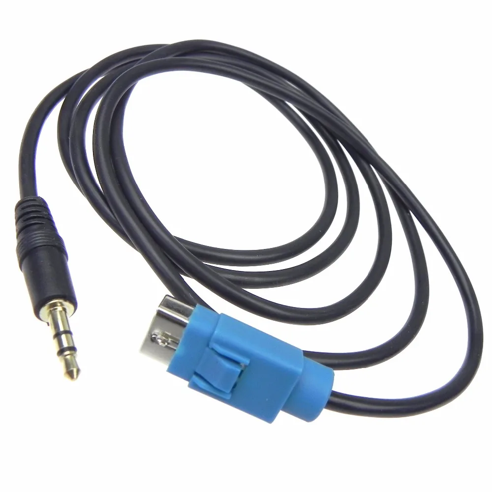 

10pcs High Qualty 3.5MM AUX IN CABLES ALPINE KCE-236B CDE 9872 9881 CDA 9852 9870 9884 9886 9887