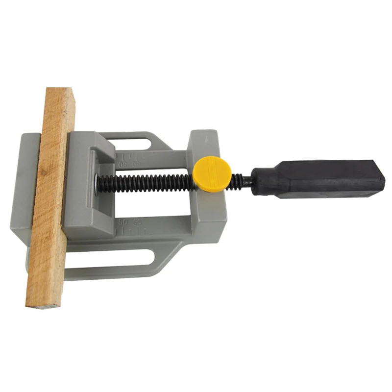 Gray Mini Vise Table Vice Bench Distribution Drill Stand DIY Tools For