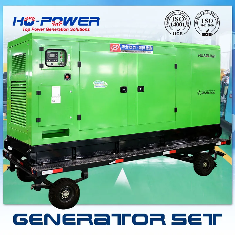 250 kva portable soundproof electric generator price from chinese-in