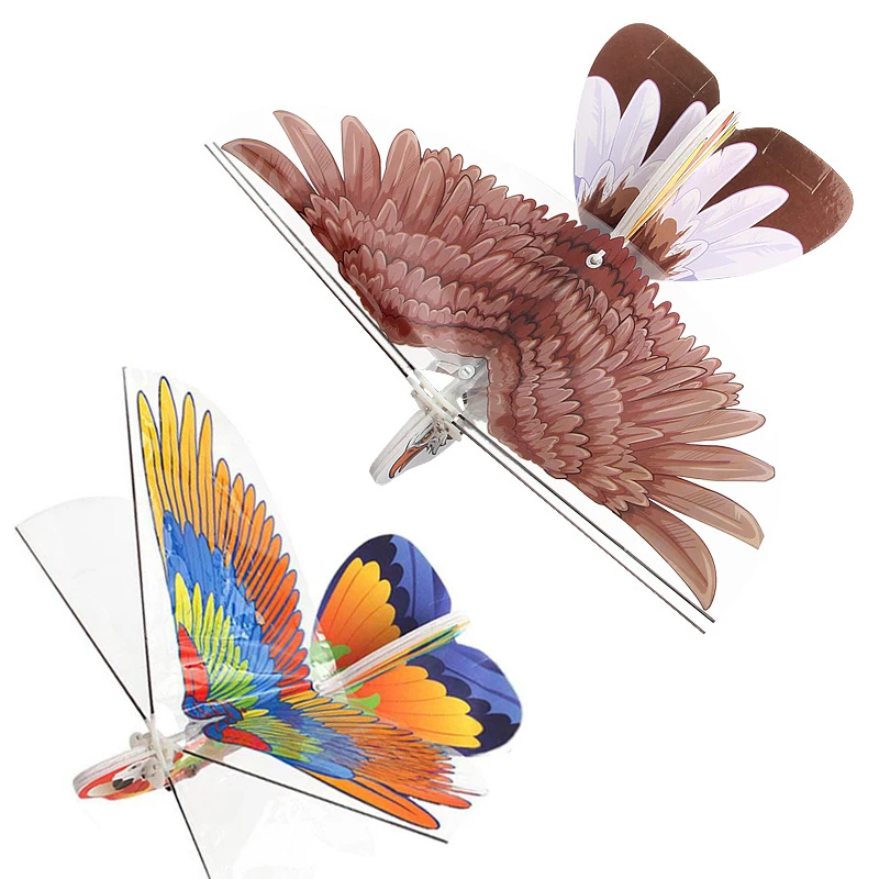 Удивительная Rc E-Flying птицы Попугай инфракрасная игрушка управления Rc летящая птица для электрических птиц Прямая