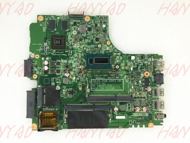 

For DELL 5437 3437 Laptop motherboard YFVC4 i5 GT740 2GB DDR3 CN-0YFVC4 0YFVC4 100% tested