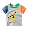 Cartoon Print Baby Boys Dinosaur T Shirt For Summer Infant Kids Boys Girls Lion T-Shirts Clothes Cotton Toddler Letter Tops ► Photo 2/6
